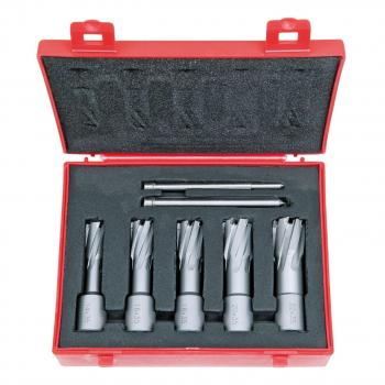 Bernardo HM-Kernbohrer-Set, 14 - 22 mm, Bohrtiefe 35 mm